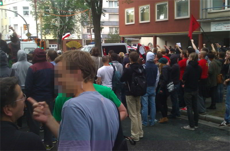 Bild einer Demo gegen Nazis in Dortmund