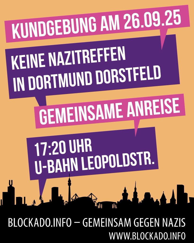 Webgrafik mit den Daten zur im Text beworbenen Versammlung